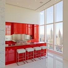 Rote Farbe im Innenraum: Wert, Kombination, Stile, Dekoration, Möbel (80 Fotos) -1
