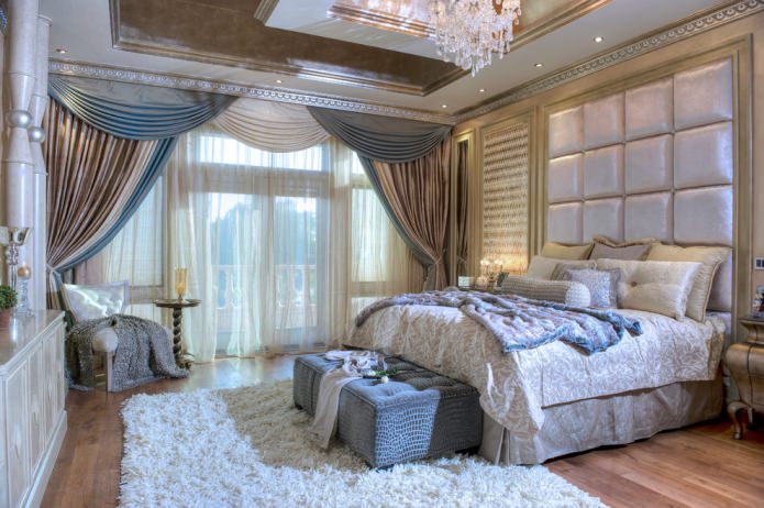 Bedroom curtains - the final touch of interior design