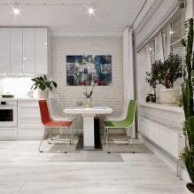 Heller Boden im Inneren der Wohnung: Kombination, Farbe, Stil, 80 Fotos-4