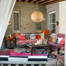Boho style in the interior: features, choice of finishes, colors, furniture and decor-7