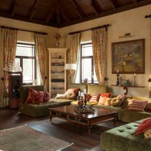 Olasz stílus a belső térben: jellemzők, szín, dekoráció, bútorok (60 fotó) -0