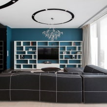 Contemporary interior design: description, choice of finishes, furniture and decor-13