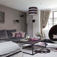 Contemporary interior design: description, choice of finishes, furniture and decor-4