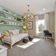 Interior in mint tones: combinations, choice of style, decoration and furniture (65 photos) -0