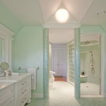 Interior in mint tones: combinations, choice of style, decoration and furniture (65 photos) -3