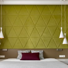 Modern panels for walls in the interior: types, design, combination, 75 photos -11