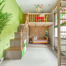 Светло зелена боја у унутрашњости: комбинације, избор стила, декорација и намештај (65 фотографија) -3