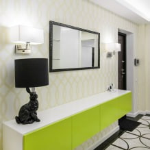 Hellgrüne Farbe im Innenraum: Kombinationen, Stilwahl, Dekoration und Möbel (65 Fotos) -8