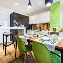 How to decorate an interior in pistachio color? -0