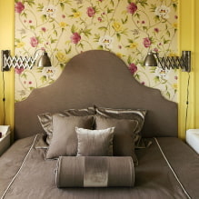 Yellow wallpaper in the interior: types, design, combinations, choice of curtains and style-11