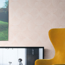 Acrylic wallpaper on the walls: finishing features, types, gluing, photos in the interior-2