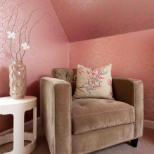 Acrylic wallpaper on the walls: decoration features, types, gluing, photos in the interior-10