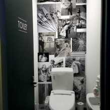 So wählen Sie Tapeten für die Toilette aus: 60 moderne Fotos und Designideen-4