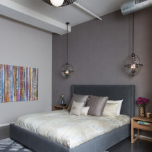Loft-style wallpaper: types, colors, design, photo in the interior-3