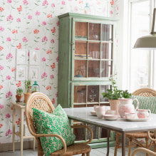 Wallpaper in Provence style: 60+ cozy design options, photos and ideas-1