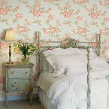 Provence style wallpaper: 60+ cozy design options, photos and ideas-5