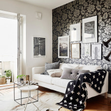 Silkscreen wallpaper for walls: 50 best photos and design options-1