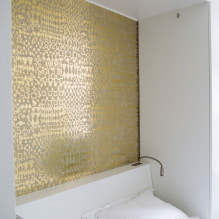 Silkscreen wallpaper for walls: 50 best photos and design options-3