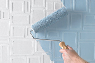 How to choose a wallpaper for painting: types, pros and cons, design, color, gluing, painting