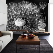 Stereoscopic wallpaper: types, design ideas, volumetric wallpaper in the interior, gluing-3