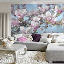 Stereoscopic wallpaper: types, design ideas, volumetric wallpaper in the interior, gluing-8