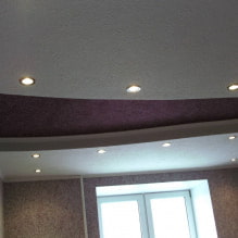 Течен тапет на тавана: снимка в интериора, модерни примери за дизайн-7