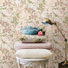 Pink wallpaper in the interior: types, design ideas, shades, combination with other colors-8