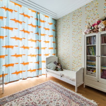 Tapete im Kinderzimmer für Mädchen: 68 moderne Ideen, Fotos im Innenraum-8