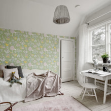 Choosing wallpaper for a teenager: types, design and patterns, color, style, combination-4