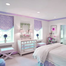 How do lilac curtains look in the interior? -0