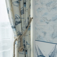 Decoration of curtains with hooks: types, materials, design ideas, styles, colors-2