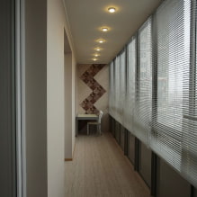 What blinds are better to use on the balcony - beautiful ideas in the interior and rules of choice-1