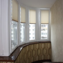 What blinds are better to use on the balcony - beautiful ideas in the interior and selection rules-5