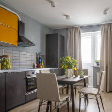 Vorhänge für die Küche mit Balkontür – moderne Gestaltungsmöglichkeiten-0