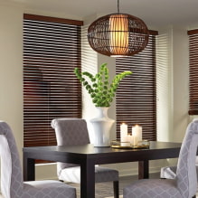 Blinds for the kitchen - the secrets of a stylish and practical interior-9