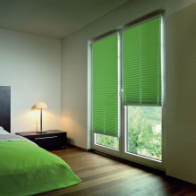 Blinds in the interior - what are the types and photos of window design-3