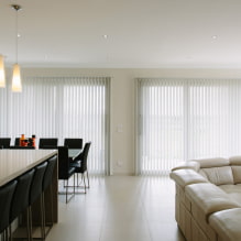 Blinds in the interior - what are the types and photos of window design-4