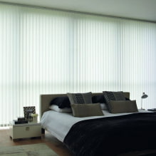 Vertical blinds: photo, construction, types, materials, design, colors-0
