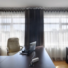 Curtains on eyelets - design features and modern ideas in the interior-4