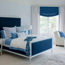 Double curtains: types, fabrics, design, drawings, decor, combination and choice of color-4