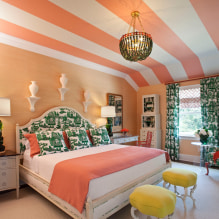 Interior in peach tones: value, combination, choice of finishes, furniture, curtains and decor-2