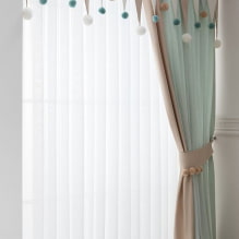 Types of curtains for windows: classification with a description, options by type, material of curtains and curtains-5