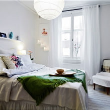 Дизајн завеса у скандинавском стилу: карактеристике, врсте, материјали, боје-2