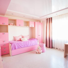Tips for choosing a ceiling in a children's room: types, color, design and drawings, curly shapes, lighting-4