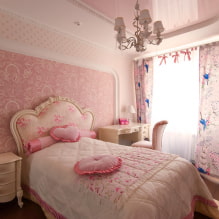 Tips for choosing a ceiling in a children's room: types, color, design and drawings, curly shapes, lighting-8