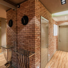 Зидови у ходнику: врсте завршних облога, боја, дизајн и декор, идеје за мали ходник-4