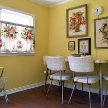 Kuchyňský nástěnný dekor: typy nástěnných dekorací, design jídelního prostoru, rohový dekor, akcentovaná stěna-3