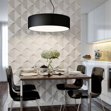 Зидови у кухињи: опције завршне обраде, избор стила, дизајн, нестандардна решења-1