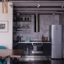 Зидови у кухињи: опције завршне обраде, избор стила, дизајн, нестандардна решења-6