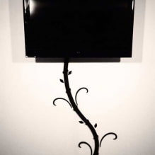 How to hide TV wires on the wall: the best design ideas-2